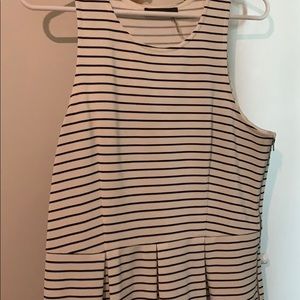 Black and white dress